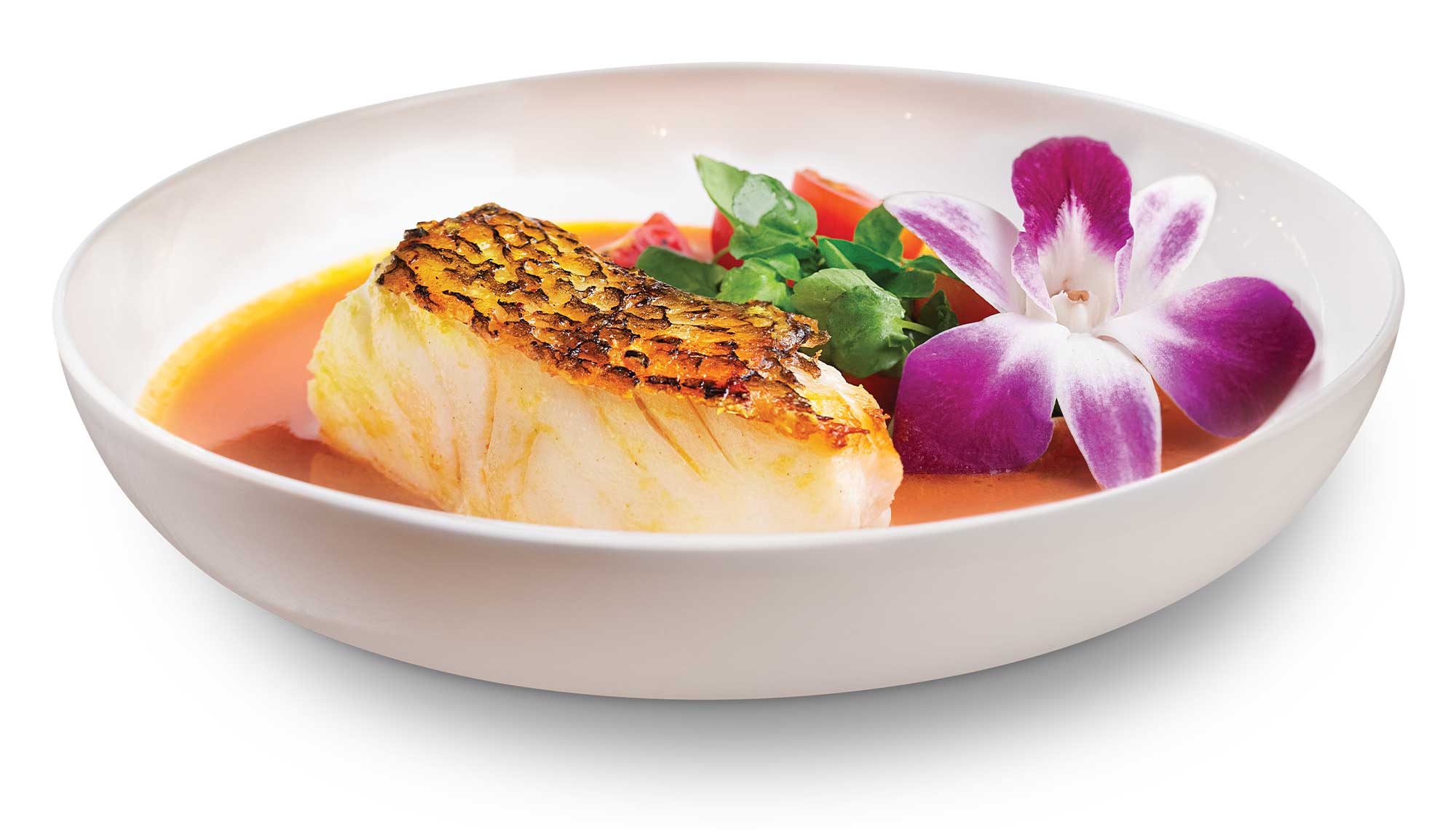 Curry Marinated Chilean Sea Bass